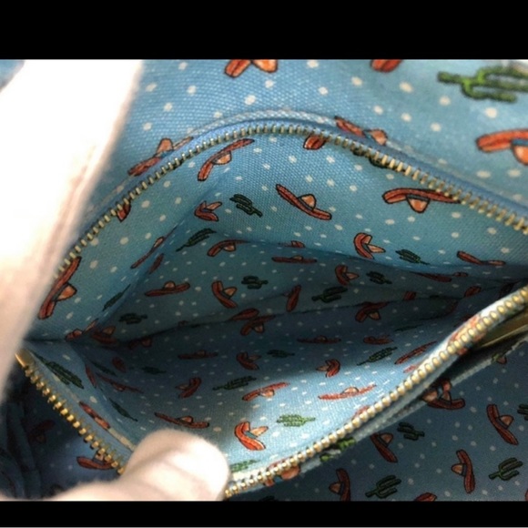 PRADA - Sombrero Print Small Canapa Tote Bag -RARE - Picture 13 of 14